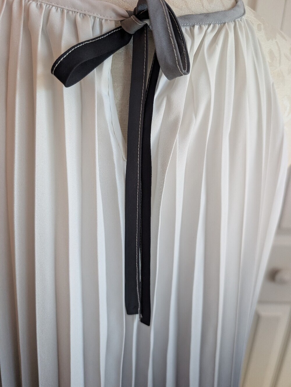 Worthington Pleated Ombre Dress - Size XL - Picture 8 of 10